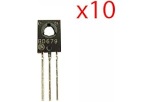 MOVILIDEAS 10 x Transistor Darlington BD679 NPN 80V 4A