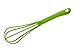 Produktbild FACKELMANN Schneebesen 29,5 cm Tropical, Rührbesen mit Funktionsteil aus Kunststoff für beschichtete Töpfe und Pfannen (Farbe: Grün), Menge: 1 Stück