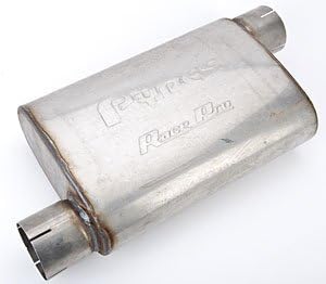 PYPES PERFORMANCE EXHAUST MVR16 Race Muffler 3in Offset/Offset Each