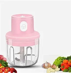 CLOSAL Electric Chopper | electric chopper for kitchen | Electric Wireless Mini Garlic Chopper | Portable Mini Food Chopper with USB Charging | Electric Vegetable Chopper