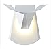 Produktbild Post-Modern Einfache Hirsch Kopf Wand Lampe American Animal Konzept Licht Und Schatten Persönlichkeit Wohnzimmer Schlafzimmer Bedside Creative Wall Light (Farbe : Weiß)