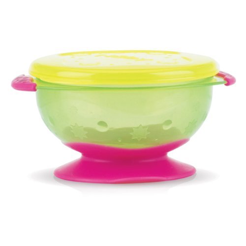 Nuby ID92256 Breischale mit Deckel und Saugfuß - 3