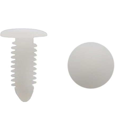 JNNJ Kit 190 Clips De Fixation Auto - Rivets Plastique Noir Pour Pare-Chocs, Portière, Carrosserie
