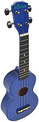 Kona KONA-21DBU Soprano Ukulele, Dark Blue