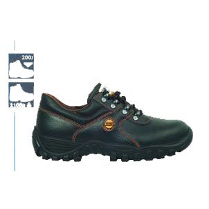 Preisvergleich Produktbild Cofra Halbschuhe aus schwarzem Leder volga S343
