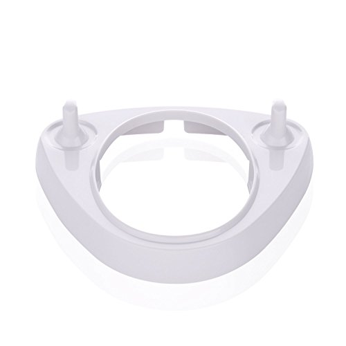 Progoco, supporto per testine dello spazzolino elettrico, compatibile con testine Oral-B e caricatore, forma triangolare, 1 Pieces