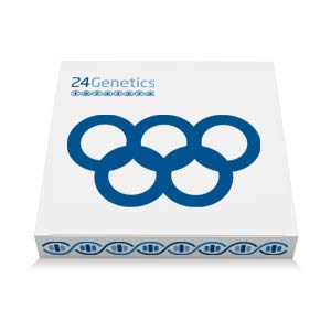 24Genetics - Sports Dna Test - Sports Genetic Test per Prestazioni e prevenzione degli infortuni. Include Kit Dna - Rapporto Ora Disponibile in Italiano