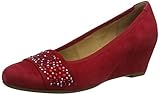Breite Fit: G Gabor Shoes Damen Basic Pumps, Rot (Rubin 15), 40 EU