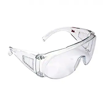 3M 3M-1611 Eye Protection Glasses with Clear Lens,Transparent