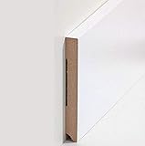Dimensiones: 110 mm x 13 mm - color: blanco (revestido) - Perfil: clásico