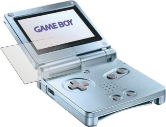 DORISAVE DiamondClear-Displayschutzfolie Game Boy Advance SP (2 St.)