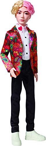 Bts X Mattel Poupée V, à L'effigie du Membre du Groupe de K-pop, Figurine à Collectionner, Gkc89