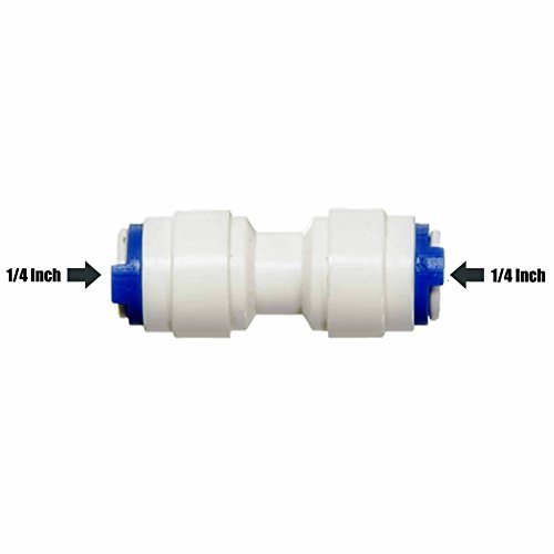 VYAIR Verbinder/Verbindungsstück für Wasserleitungen, gerade, zum Aufstecken, 6,4 mm (1/4 Zoll)