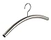Produktbild Pador Concept n105-KS-14 Hochwertiger Metall-Kleiderbügel Dateless 4 Stück aus Rohr, Durchmesser 22 mm, Silber