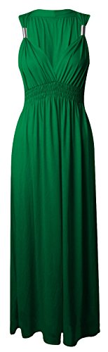 Crazy Girls Womens Spring Coil Maxi Dress Summer Sleeveless Stretchy |  Desertcart Brunei
