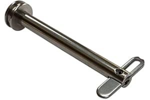 Boat Fittings Drop Nose Pin In 316 Stainless Steel, Polished Finish, Various Sizes, UK Manufacture