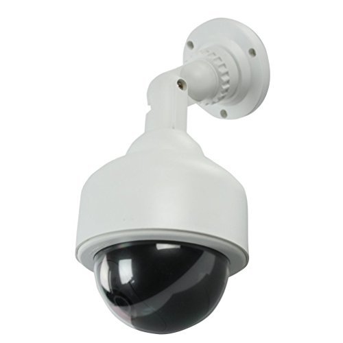 WMicroUK-Top-Quality-Outdoor-Dummy-CameraNew-Housing-Dummy-Security-CameraPackage-Promotion-2-pcs-LED-Wireless-IR-Surveillance-Dummy-Security-Camera2-PCS-Dummy-Fake-CCTV-Security-Camera-LED-Flashing-I