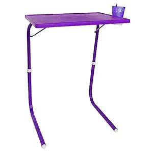 TAVASYA Table Mate/Laptop Table/Study Table/Children Table Mate/Cup Holder Purple Color with Box Packing TE23