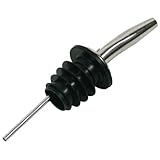Stainless Steel Freeflow Pourer - Pack of 5 Tapor Pourers, Spirit Pourer, Drinks Pourer, Oil Pourer, Bottle Pourer