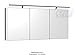 Produktbild PURIS Vuelta Spiegelschrank Serie A / S2A434S1 / Premium / B: 140 cm