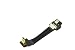Produktbild Kurz FFC HDMI SCHWARZ FPV HDMI Kabel Mikro männlich HDMI auf Mikro-weiblichen HDMI für panasonic lumix GH4 blackmagic BMPCC sony alpha sony A5000 A6000 A7S A7R 90 Grad DJI (5CM)