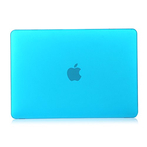 Dokpav® MacBook Pro 13″(2016) Hülle, Glatt Weich Berühren Matt Hart Case Cover für Apple MacBook Pro 13 Inch A1706, A1708 2016 Release – Wasserblau - 3