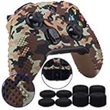xbox 360 slim para piezas Soft de silicona hace que sea fácil de poner y quitar para los controladores, compatible con todos los modelos de controlador Xbox One, mejor en Xbox One S y el controlador Xbox One X;