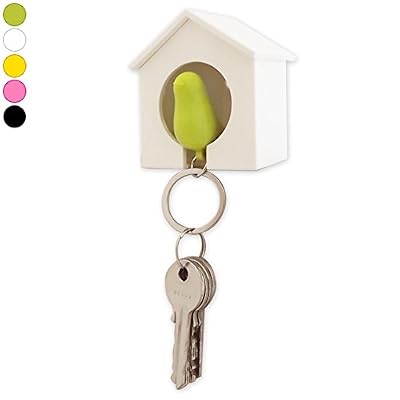 Eurowebb Cabane Range-Clés et Porte-Clés Oiseau Oiseau Bleu