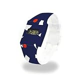 BLUE PARADE Pappwatch/Paperwatch/Digitale Armbanduhr aus Tyvek®, absolut reißfest und wasserabweisend
