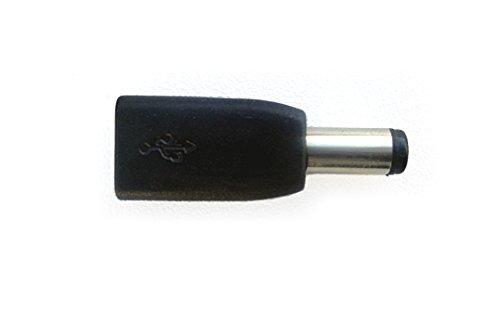 10-PACK Micro-USB Buchse zu DC 5.5×2.1mm („Typ M Barrel“) Adapterstecker - 3