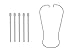 Samsung Galaxy Note 3 N900 Replacement S-Pen Stylus 5 Tip Ends & Tip Removal Tweezers Tool - White RS.1499.00