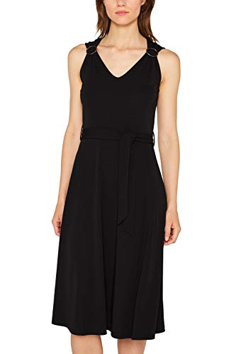 ESPRIT Collection 079eo1e001 Vestito, Nero (Black 001), X-Small Donna