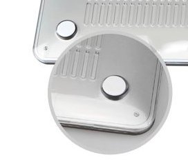 Crystal Case f  r MacBook Air 13   Transparent Schutzh  lle Cover