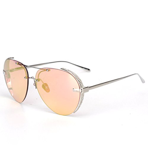 Wkaijc-Men-And-Women-Frameless-Sunglasses-Fashion-Personality-Comfort-Color-Film-Polarized-Yurt