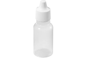 ELANDY 24 Unids 50 ml Empty Plastic Eye Drops Bottle/Dropper Bottle/Dropping Bottles with Sealing Ring Botellas cosméticas Holder Container