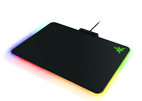 Razer Firefly Cloth Edition - Alfombrilla de rat  n Gaming  retroiluminaci  n RGB  Superficie de Tela  optimizada para Control y Velocidad de Juego 