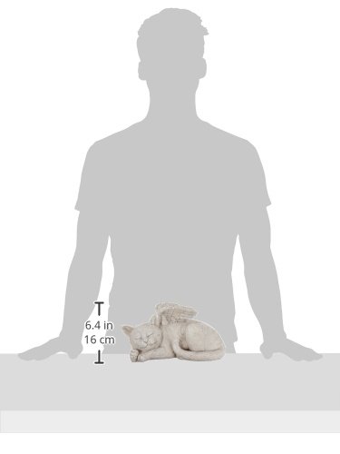 Design Toscano Katzenengel, Grabfigur - 5