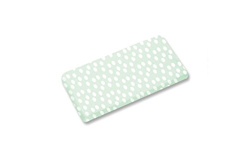 Baby Boum Jersey Cradle Sheets 40 - 90 cm, (Milky Mint)