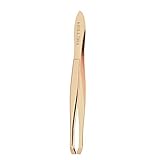 pinza beter cangrejo Cromada, 9,3 cm Beter 34062 - Pinzas, punta cangrejo, doradas, 9,3 cm