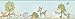 RoomMates Repositionable Childrens Wall Sticker Border - Woodland Animals
