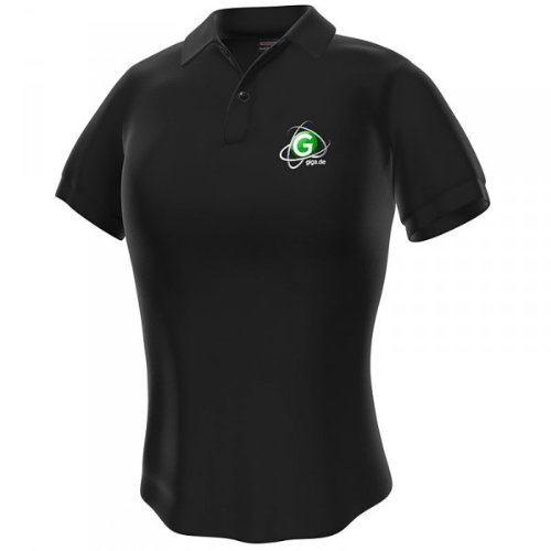Preisvergleich Produktbild GamersWear GIGA Girl Polo Black (M)