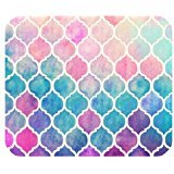 Komfortable Rainbow Pastell-Aquarell-Stil, rechteckig, Rutschfeste Gummi Mousepad Gaming-Maus-Pad, Office Desktop-Mousepads, Mousepad