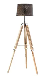 75 FULL METAL TRIPOD FLOOR LAMP STAND CLASSICAL SURVEYOR STAND LAMP