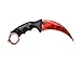 Produktbild Karambit Elite - Ruby -- Real CSGO Knife Skin Counter Strike Global Offensive - FadeCase