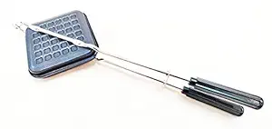 Dekmy Non - Stick Gas Sandwich Toaster, Waffle Design Non electric Toaster (Pack of 1)