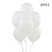 Produktbild Blue Vessel 10 Zoll Bunte Perle Latex Ballon Feier Party Hochzeit Geburtstag ca. 80 Stück (weiß)