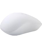 KeySonic Wasserdichte Silikon-Maus - IP68 Geschützt, Mit Scroll-Tasten | USB-Kabel 1,8 M, Weiß