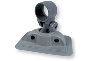 NAUTICA DDR SRL Scalmiera in PVC Colore Grigio - RAL 7046 - Accessori per Gommone Barca Nautica Kayak Canoa