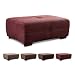 Produktbild Cavadore Hocker Mavericco / Großer Sitzhocker in Lederoptik / Industrial Style / Passend zu Big Sofa und Ecksofa Mavericco / 108 x 71 x 41 cm (BxHXT) / Mikrofaser Rot (Bordeaux)