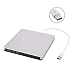 Produktbild HIOD Externes CD Laufwerk USB 3.0 Tragbares CD/DVD Laufwerk (+/- Rw) Slim Brenner füR DVD/CD Rom Brenner füR Laptop Desktop Pc Windows und Mac MacBook Pro